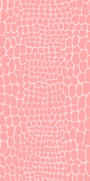 Vector illustration of crocodile skin pattern. Animal print