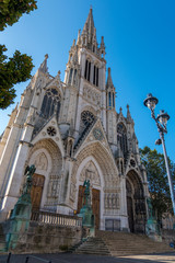 Fototapeta premium Basilica of Saint-Epvre in the historic center of the city of Nancy, France