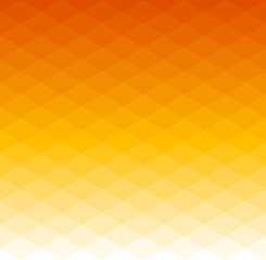 Abstract pattern of geometric shapes. Seamless orange rhombuses mosaic.