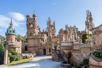 Obraz premium Colomares Castle and Monumento to Christopher Columbus