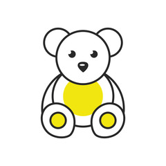 cute little bear teddy toy