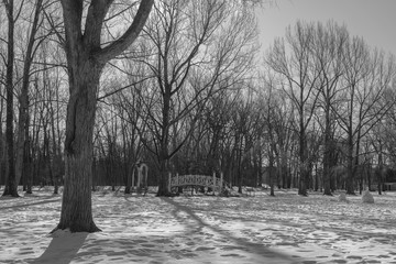 Maizerets park in Quebec city