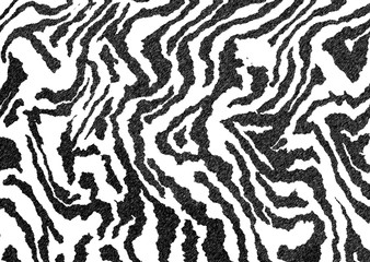 abstract zebra line skin design