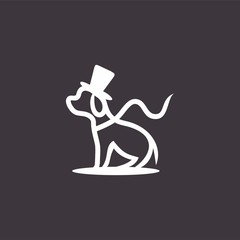 Dog Animal Pet Logo Vector Illustrator