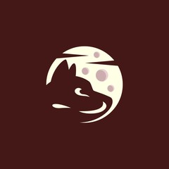 Dog Animal Pet Logo Vector Illustrator