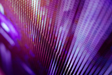 CloseUp LED blurred screen. LED soft focus background. abstract background ideal for design.
