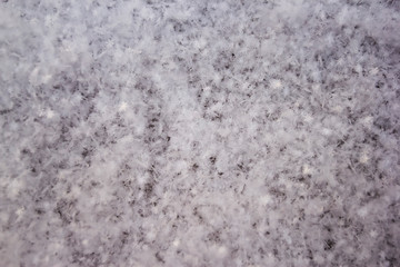 White fluffy texture of fresh snow