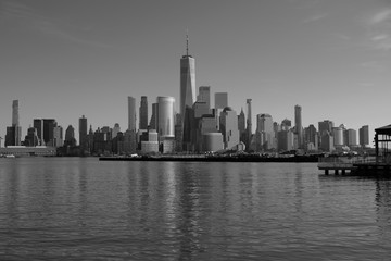 Obraz premium Manhattan black and white