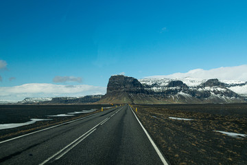 road in mountains