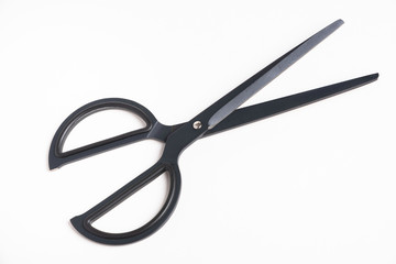 A Pair Of Black Retro Style Scissors