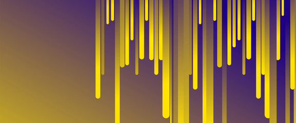 Fluid gradient lines, rain design concept, thin lines, dynamic template. Vector Illustration For Wallpaper, Banner, Background, Card, Book Illustration, landing page