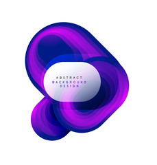 Vector abstract geometric bubble banner created with round shapes. Trendy simple button. Illustration For Wallpaper, Banner, Background, Card, Book Illustration, landing page