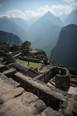 ruins of machu picchu in peru