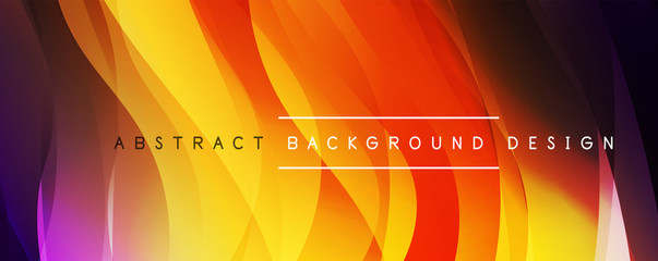 Dynamic trendy simple fluid color gradient abstract background with line effects. Vector Illustration For Wallpaper, Banner, Background, Card, Book Illustration, landing page