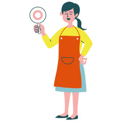 主婦　マルバツ　女性