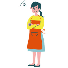 主婦　困った　不機嫌