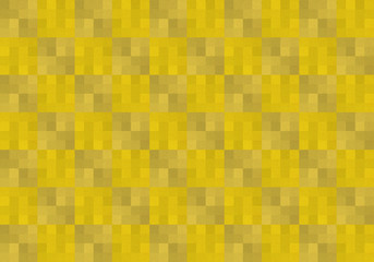 背景：市松模様 幾何学模様 幾何学 金箔 屏風 金 ゴールド テクスチャー モザイク ブロック