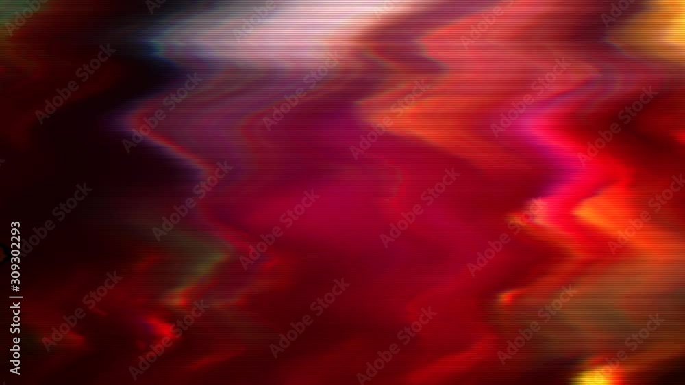 Poster glitched dynamic nostalgic psychedelic shimmering background. loop meditation video.