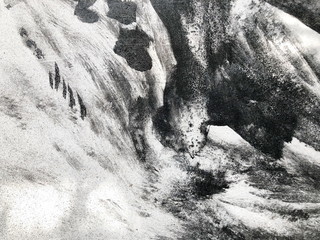 Abstract chaos painting design wallpaper