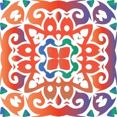 Decorative color ceramic talavera tiles.