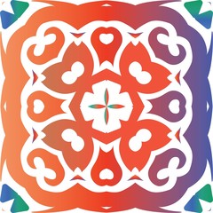 Mexican vintage talavera tiles.