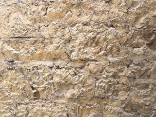 Background or texture of great clay wall.