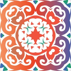 Mexican ornamental talavera ceramic.
