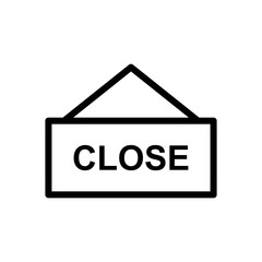 Open Close Icon Vector Simple Design