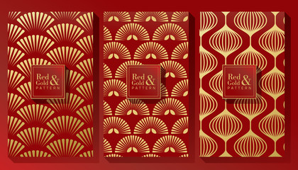 Chinese Red Envelope Design Pattern © Bitterheart