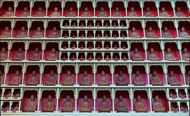 Wall Of Buddhas