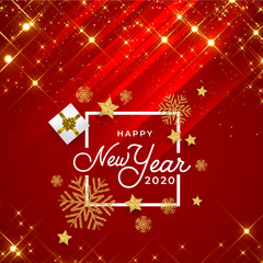 Happy-New-Year-text-background-Blue-star-2020