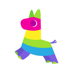Cartoon Cute Pinata Character Illustration