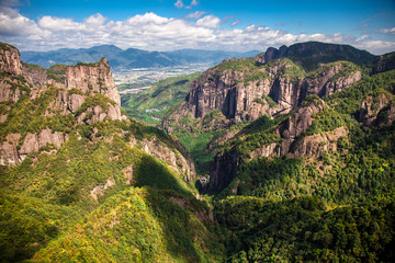Shenxianju Scenic Spot, Taizhou City, Zhejiang Province, China