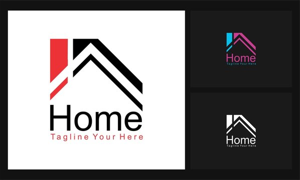 home icon concept design logo