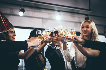 Business People Party Celebration Success Concept
