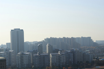 Fototapeta premium skyscrapers in the city