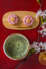 抹茶と和菓子　Matcha and Japanese sweets