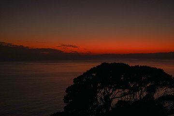 Obraz premium Sunset view