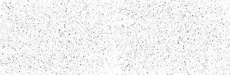 Chaotic black star bokeh on a isolated white background. falling blurry bokeh snow overlay, starry sky. black spots on white background, black drops and spots. abstraction