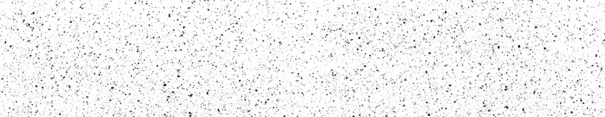 Chaotic black star bokeh on a isolated white background. falling blurry bokeh snow overlay, starry sky. black spots on white background, black drops and spots. abstraction