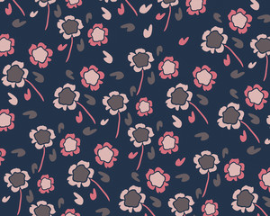 Retro Floral Pattern 