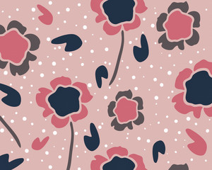 Retro Floral Pattern 
