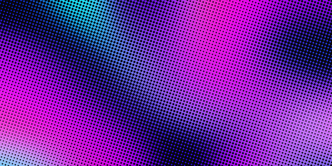 Dotted gradient, fading dot effect. Colored background, vector design, EPS10