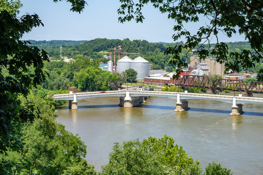 Zanesville Ohio Y Bridge