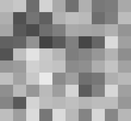 Abstract Gray geometric Background, Creative Design Templates. Pixel art Grid Mosaic, 8 bit vector background.