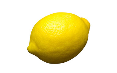 lemon isolated on white background