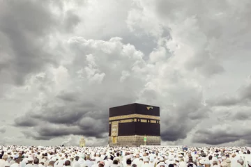 Fotobehang Mecca with dynamic clouds background © Jasmin Merdan