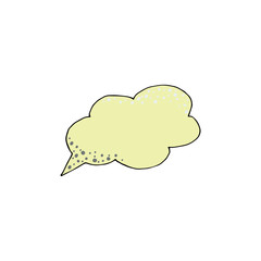 Thought frame. Speech bubble. Dream cloud. Talk balloon. Quote box.