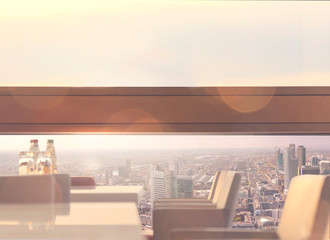 Büro über Stadt