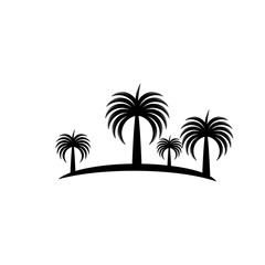 Fototapeta na wymiar Dates Tree icon Vector Illustration design Logo